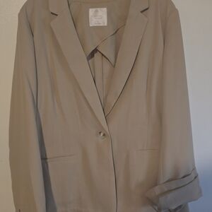 Women's Tan Blazer